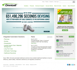 2013 homepage web design
