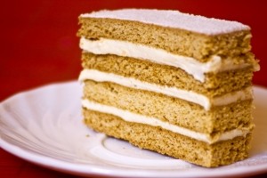 cake with layers represents layers of information