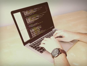 coding on a laptop not necessary with a cms