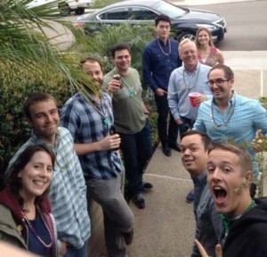 snapshot from a recent pint employee recognition event