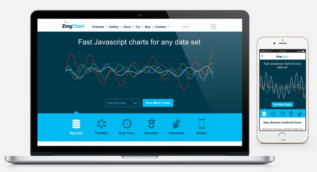 example of a responsive site by PINT San Diego web development