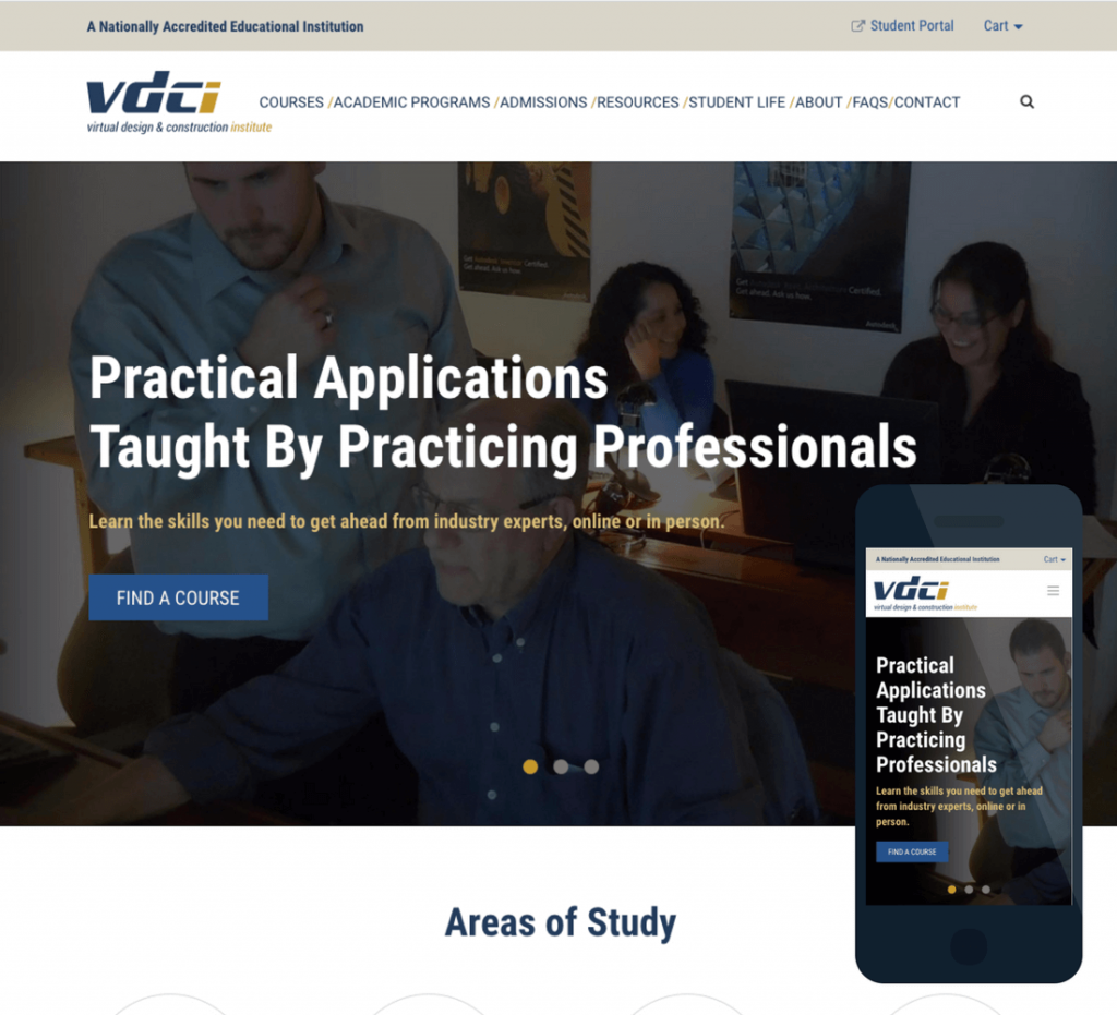 VDCI's New Website.