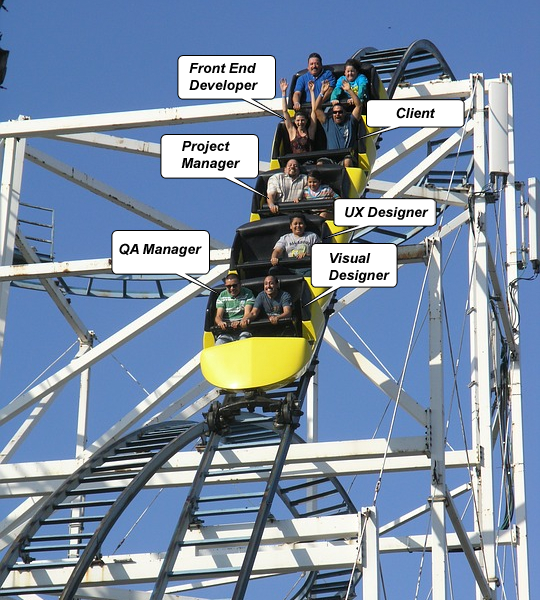 web project rollercoaster
