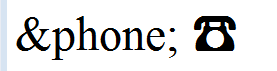 The fun continues with entities in Unicode!